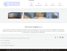 Tablet Screenshot of parmensegrigliati.it